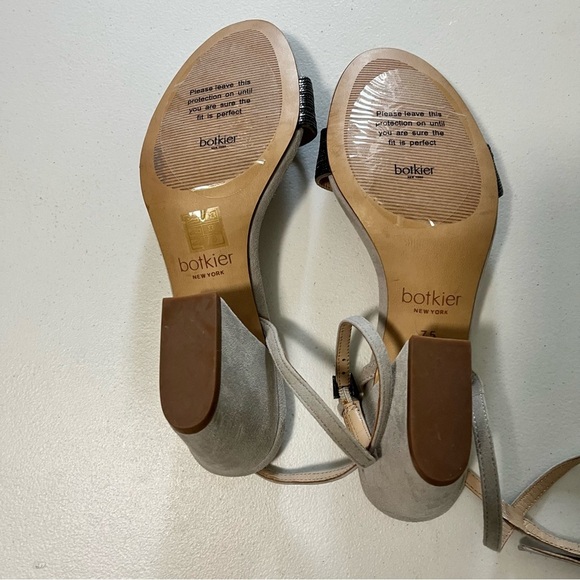 BOTKIER NY Ankle Strap Open Toe Dress Leather Sandal Shoes Persi Size 7.5 - Picture 8 of 8